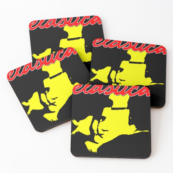 Item preview, Yellow Silhouette With Red Typography And Stroke designed and sold by QuirkyCanvad.