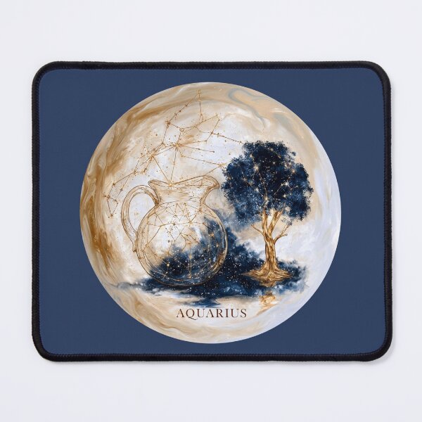 Item preview, Aquarius Zodiac Celestial Vase Constellation Astrology PNG designed and sold by MythicMood.