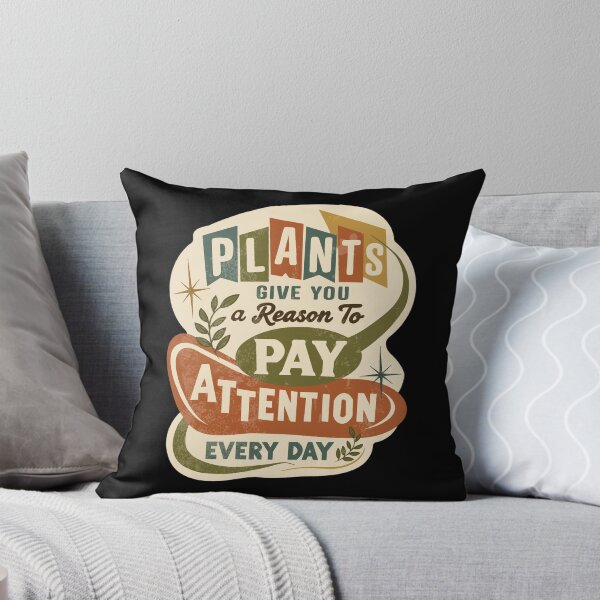 Item preview, plants give you a reason retro botanical designed and sold by DeniseArinLee23.