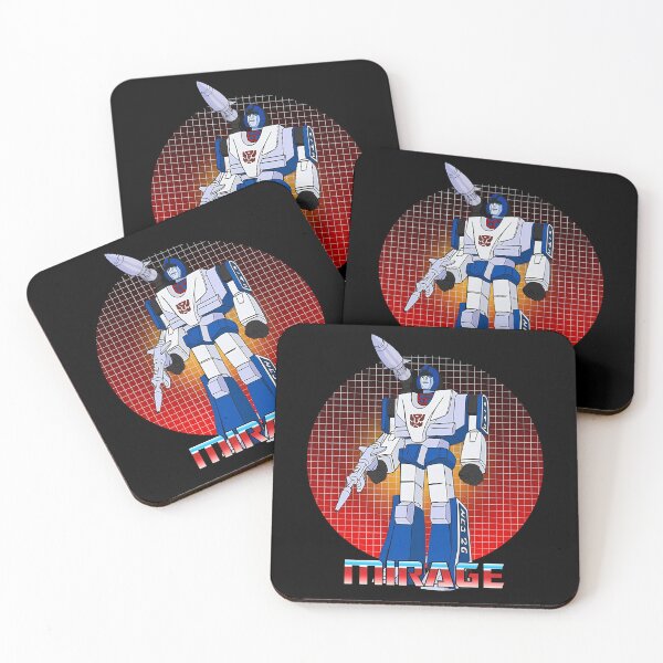 Item preview, White Blue Mecha Robot With Shoulder Rocket Launcher designed and sold by Toddyco.