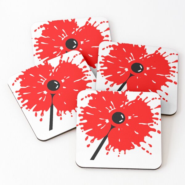 Item preview, Red Silhouette Abstract Post Punk designed and sold by Velmoraqs.