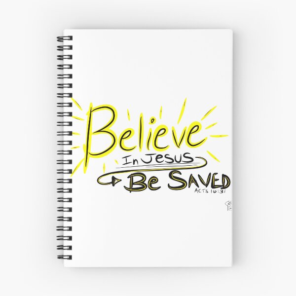 Item preview, Believe in Jesus! Be Saved! designed and sold by WEAR-SHARE316.