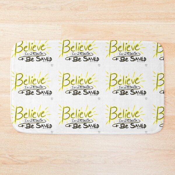 Item preview, Believe in Jesus! Be Saved! designed and sold by WEAR-SHARE316.