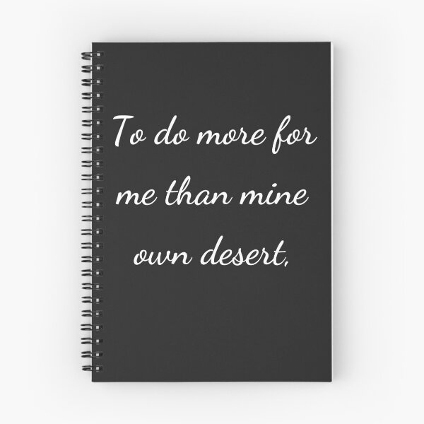 Item preview, “To do more for me than mine own desert,” - handwriting white designed and sold by ariksworld.