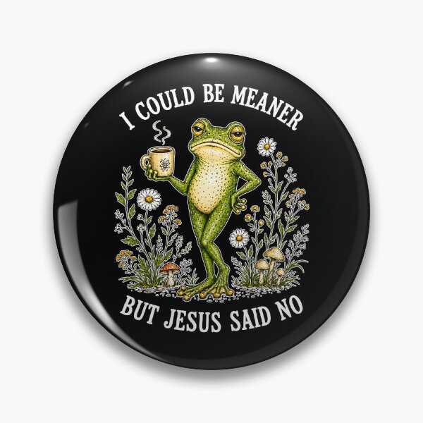 Item preview, I Could Be Meaner But Jesus Said No designed and sold by bajsanti.