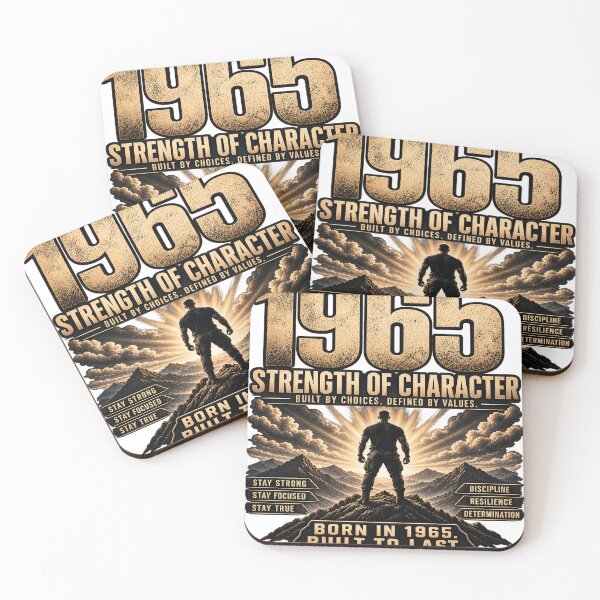 Item preview, Born in 1965 Strength of Character designed and sold by JMDG Studio.