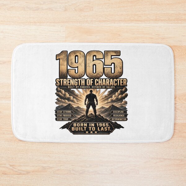 Item preview, Born in 1965 Strength of Character designed and sold by JMDG Studio.