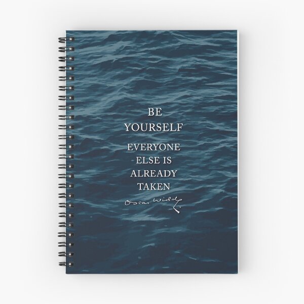 Item preview, Be Yourself Everyone Else is Already Taken - Oscar Wilde Quote Literary Saying designed and sold by unrealindeed.