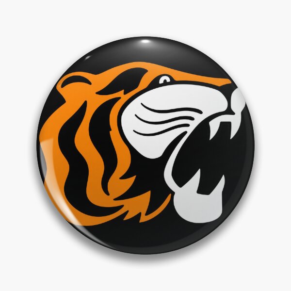 Item preview, Mighty Tigers Retro Logo designed and sold by Luke Foran Sports Art.