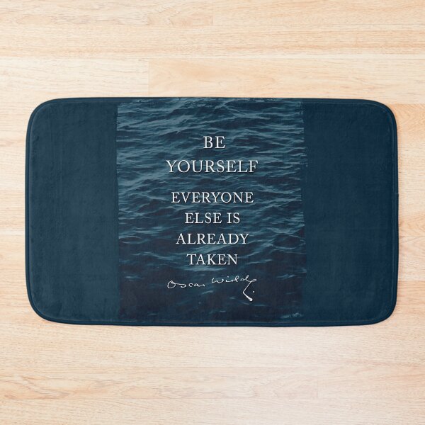 Item preview, Be Yourself Everyone Else is Already Taken - Oscar Wilde Quote Literary Saying designed and sold by unrealindeed.