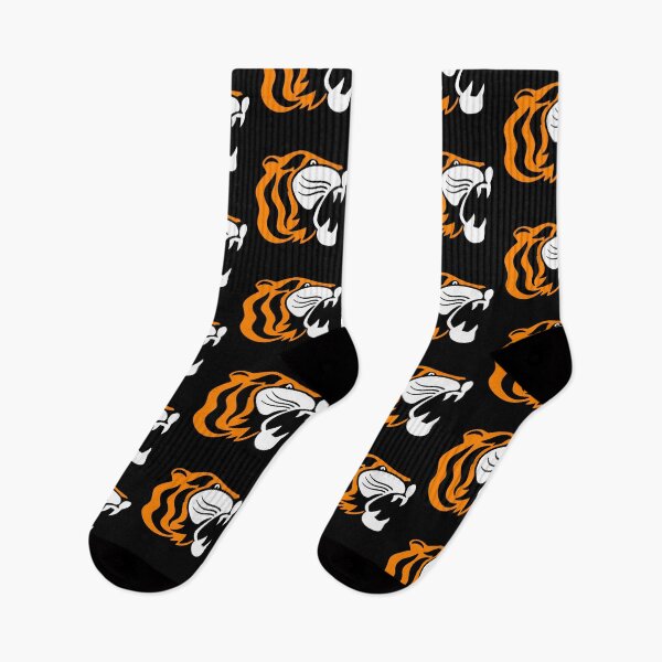 Item preview, Mighty Tigers Retro Logo designed and sold by Luke Foran Sports Art.