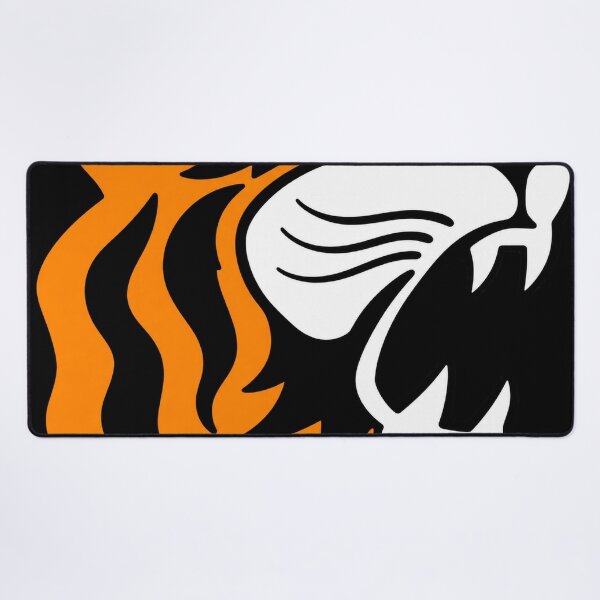 Item preview, Mighty Tigers Retro Logo designed and sold by Luke Foran Sports Art.