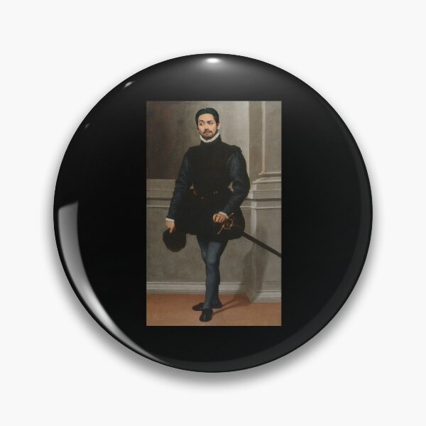 Item preview, portrait of a bearded v in black designed and sold by DeniseArinLee23.