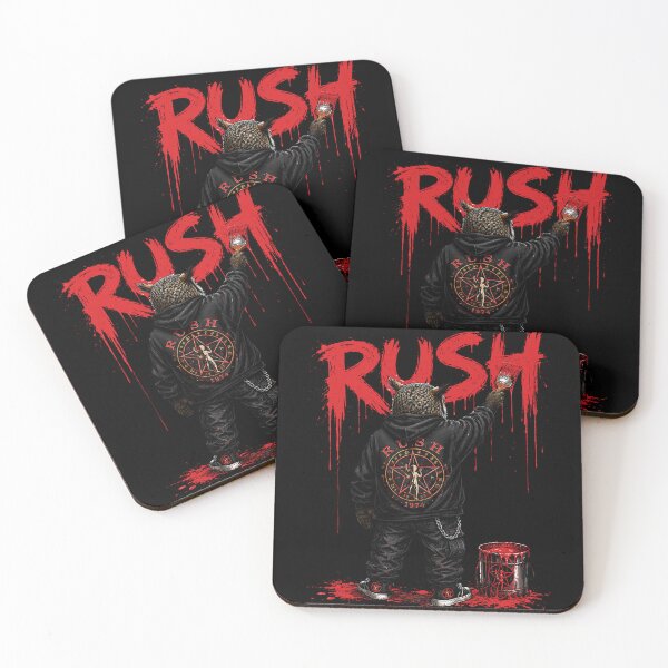 Item preview, Rush Band Progressive Rock Owl Graffiti Art designed and sold by ZHISUART.