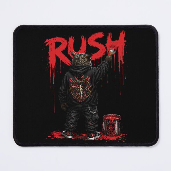 Item preview, Rush Band Progressive Rock Owl Graffiti Art designed and sold by ZHISUART.