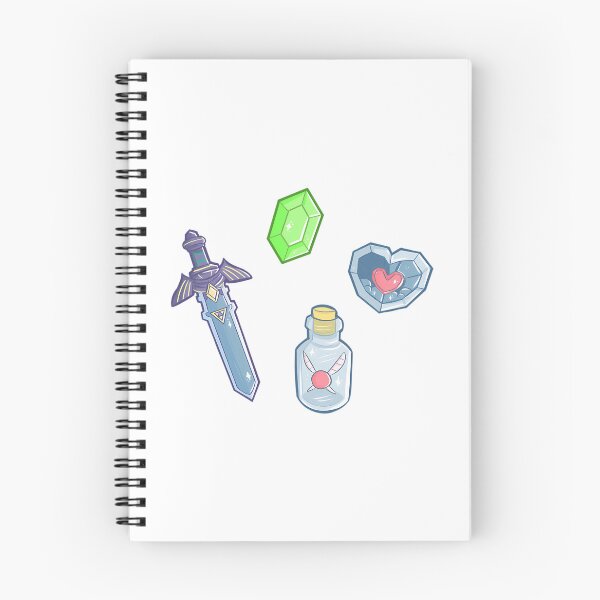 Item preview, The Legend Of Zelda Items Stickers designed and sold by KatsCrosses.