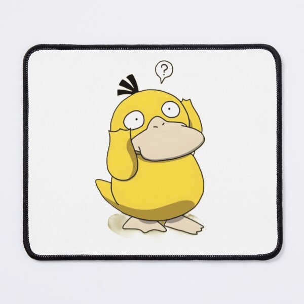 Item preview, Confused Yellow Duck Funny Question Meme Cartoon Cute Design designed and sold by Aedition.