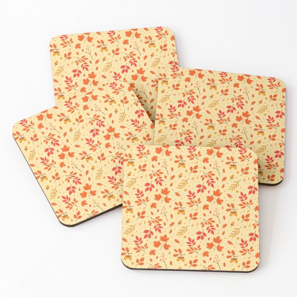 Item preview, autumn leaves, twigs, berries, and acorns. designed and sold by burbura.