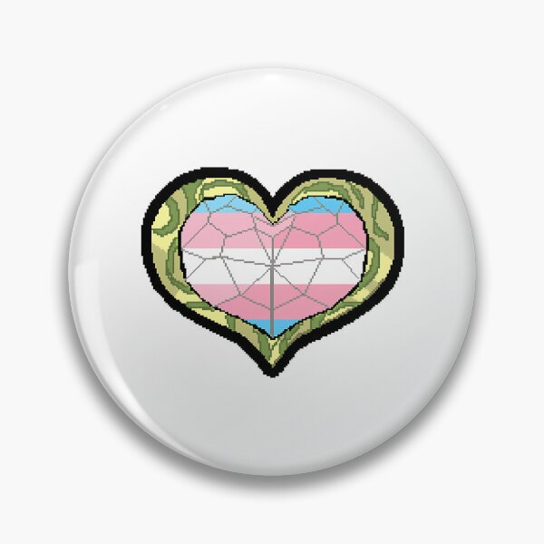 Item preview, Transgender Heart Container (Twilight Princess) designed and sold by KatsCrosses.