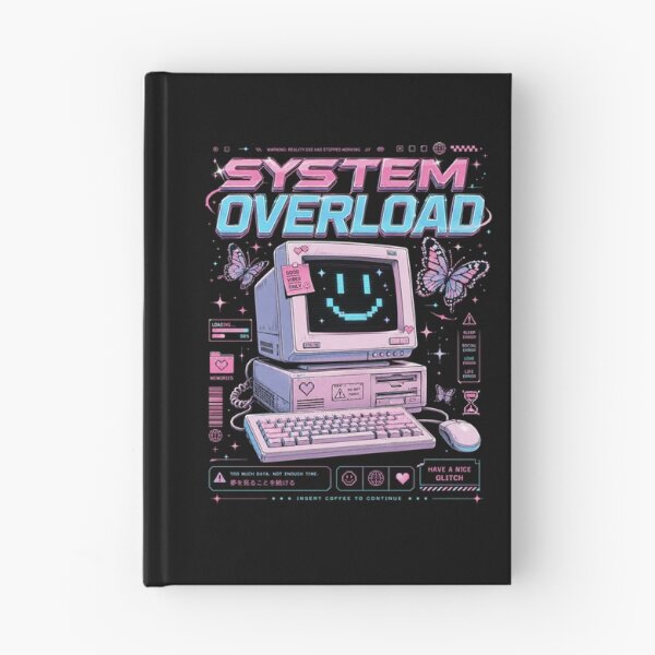 Item preview, System Overload Retro Glitch Computer Desktop Aesthetic designed and sold by Bhinfy.