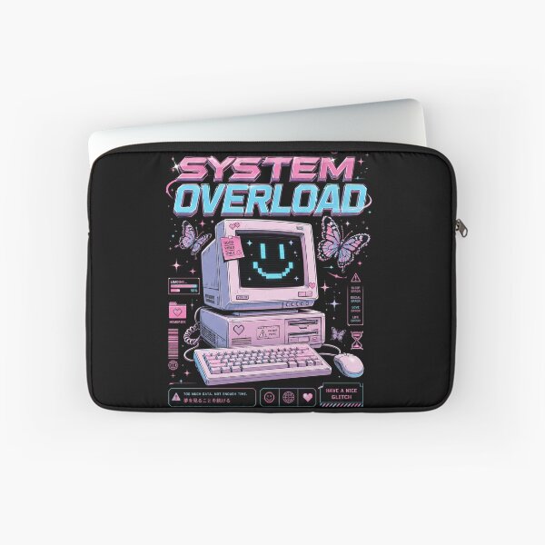 Item preview, System Overload Retro Glitch Computer Desktop Aesthetic designed and sold by Bhinfy.