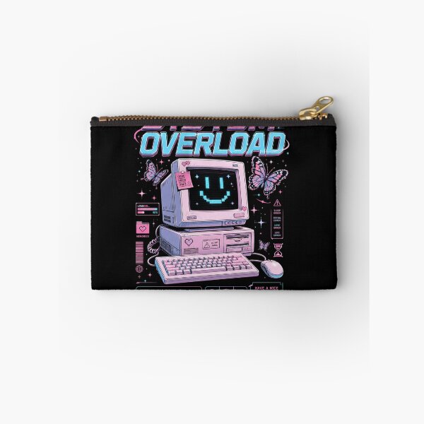 Item preview, System Overload Retro Glitch Computer Desktop Aesthetic designed and sold by Bhinfy.