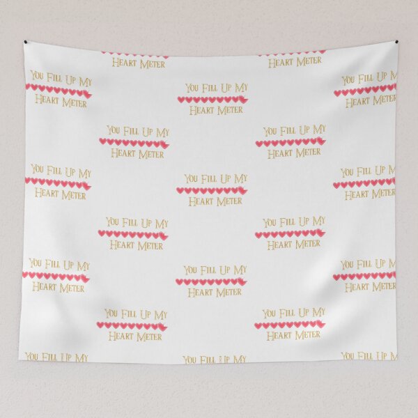 Item preview, You Fill Up My Heart Meter designed and sold by KatsCrosses.