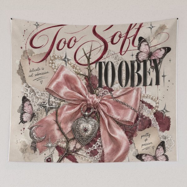 Item preview, Too soft to obey designed and sold by AngieKolki.