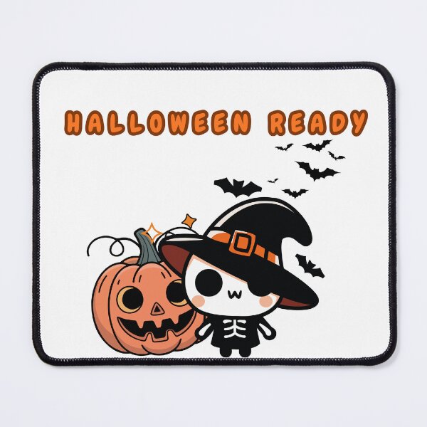 Item preview, Cute Skeleton and Pumpkin Halloween Ready  designed and sold by StudioBhavna.