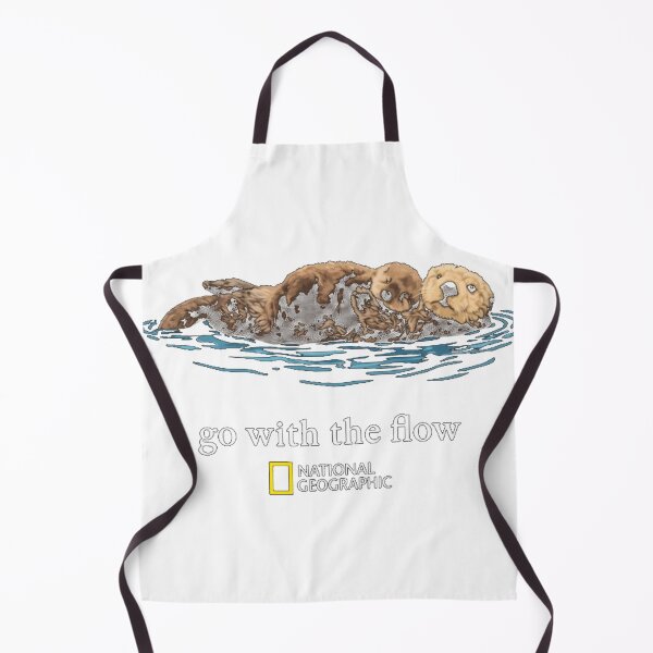 Item preview, Go With The Flow National Geographic Sea Otter Wil designed and sold by Frankie Design Store.