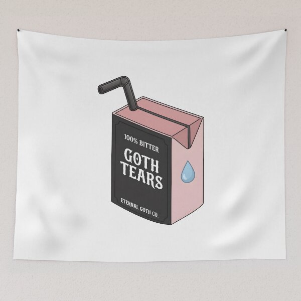 Item preview, Goth Tears - 100% Bitter designed and sold by OH-MY-GOTH.