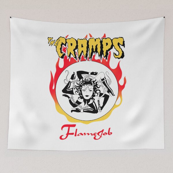 Item preview, The Cramps Bad music for Bad people Flame Job designed and sold by rushfordprous.