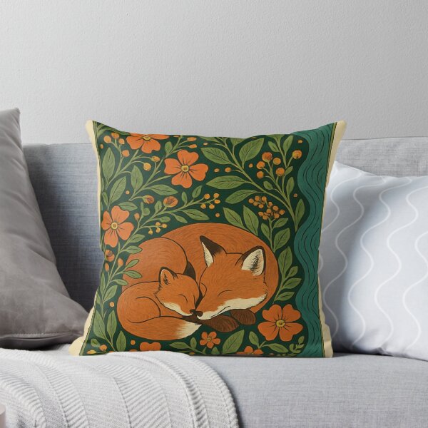 Item preview, Fox family - mommy and baby fox designed and sold by WildArtIT.