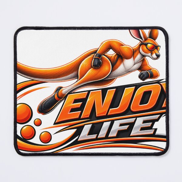 Item preview, Enjoy Life — Jump, Explore & Be Free! ? designed and sold by AllRoundTees.