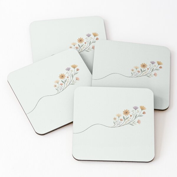 Item preview, Wildflower Vine Delicate Botanical Line Art Illustration designed and sold by VibeShift Studio.
