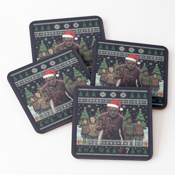 Item preview, Christmas Vecna - retro 80s horror christmas designed and sold by WildArtIT.