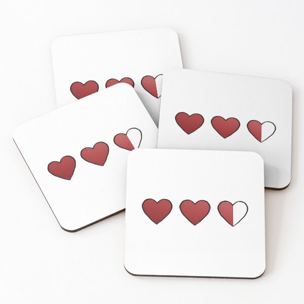 Item preview, Video Game Hearts designed and sold by KatsCrosses.