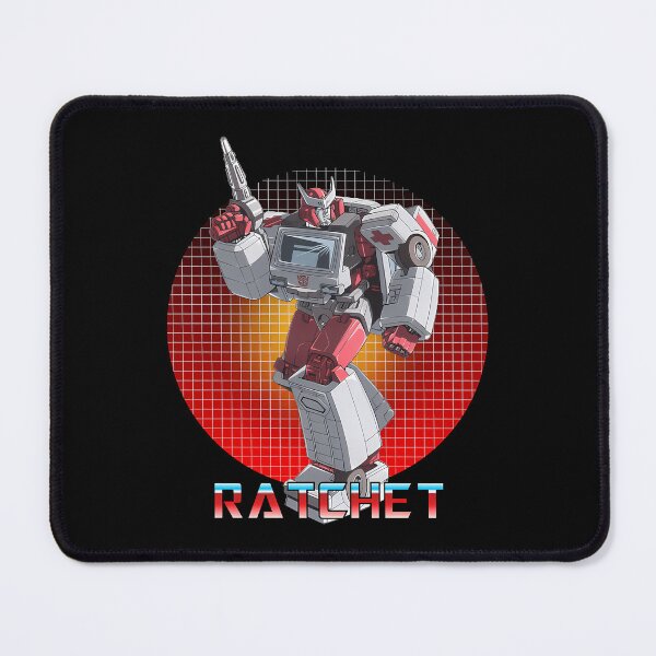 Item preview, White Red Ambulance Robot Holding Handgun designed and sold by LeesHoneyBees.