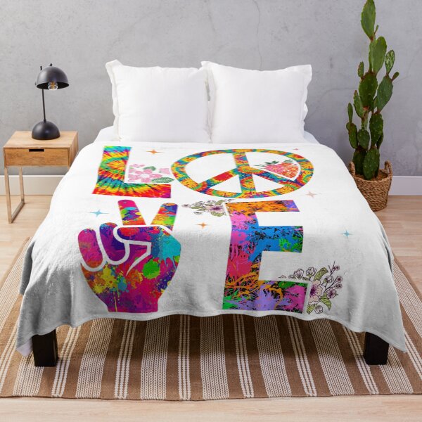 Item preview, Peace Sign Love 60s 70s Tie Dye Hippie Costume designed and sold by AshtonNielse.