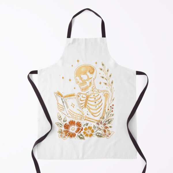 Item preview, Skeleton Reading Halloween Moon Book Butterfly Floral Women designed and sold by AshtonNielse.