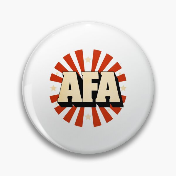 Item preview, afa – retro antifascism statement designed and sold by JamieLee78.