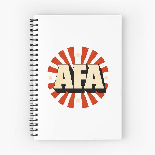 Item preview, afa – retro antifascism statement designed and sold by JamieLee78.