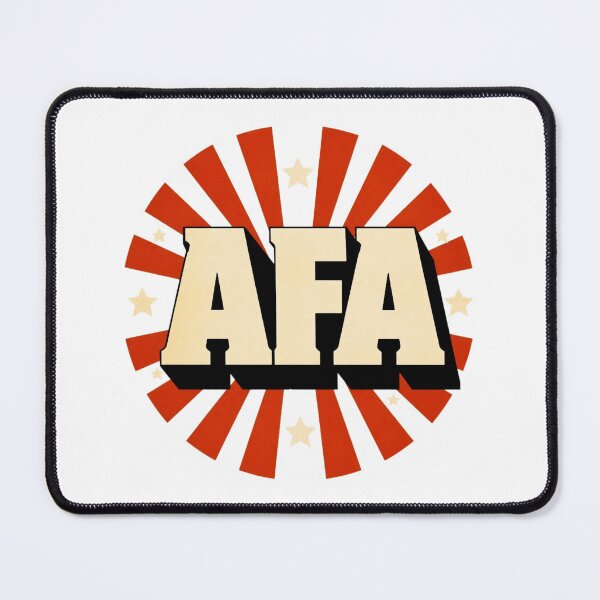 Item preview, afa – retro antifascism statement designed and sold by JamieLee78.