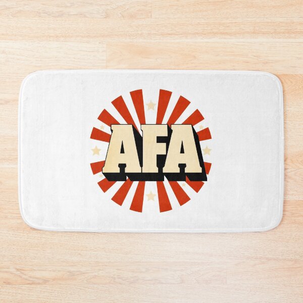 Item preview, afa – retro antifascism statement designed and sold by JamieLee78.