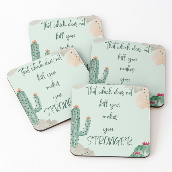 Item preview, Green succulent positive quote designed and sold by WildArtIT.