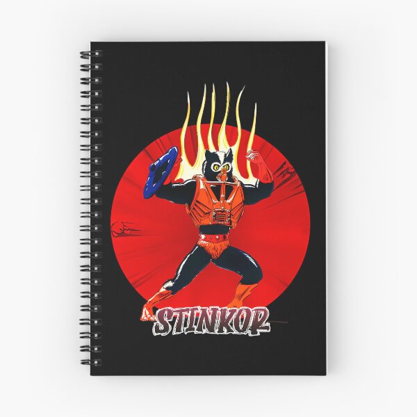 Item preview, Skunk Warrior Wearing Orange Armor Holding Shield designed and sold by LeesHoneyBees.