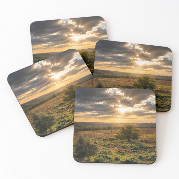 Item preview, Golden hour radiance : sunset over Padley gorge designed and sold by Astute-Artio-Photography.