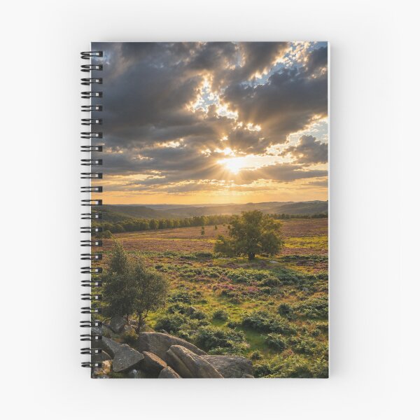 Item preview, Golden hour radiance : sunset over Padley gorge designed and sold by Astute-Artio-Photography.