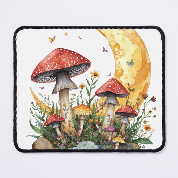 Item preview, Mushroom Moon Garden designed and sold by catcurio.