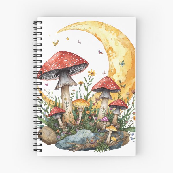 Item preview, Mushroom Moon Garden designed and sold by catcurio.